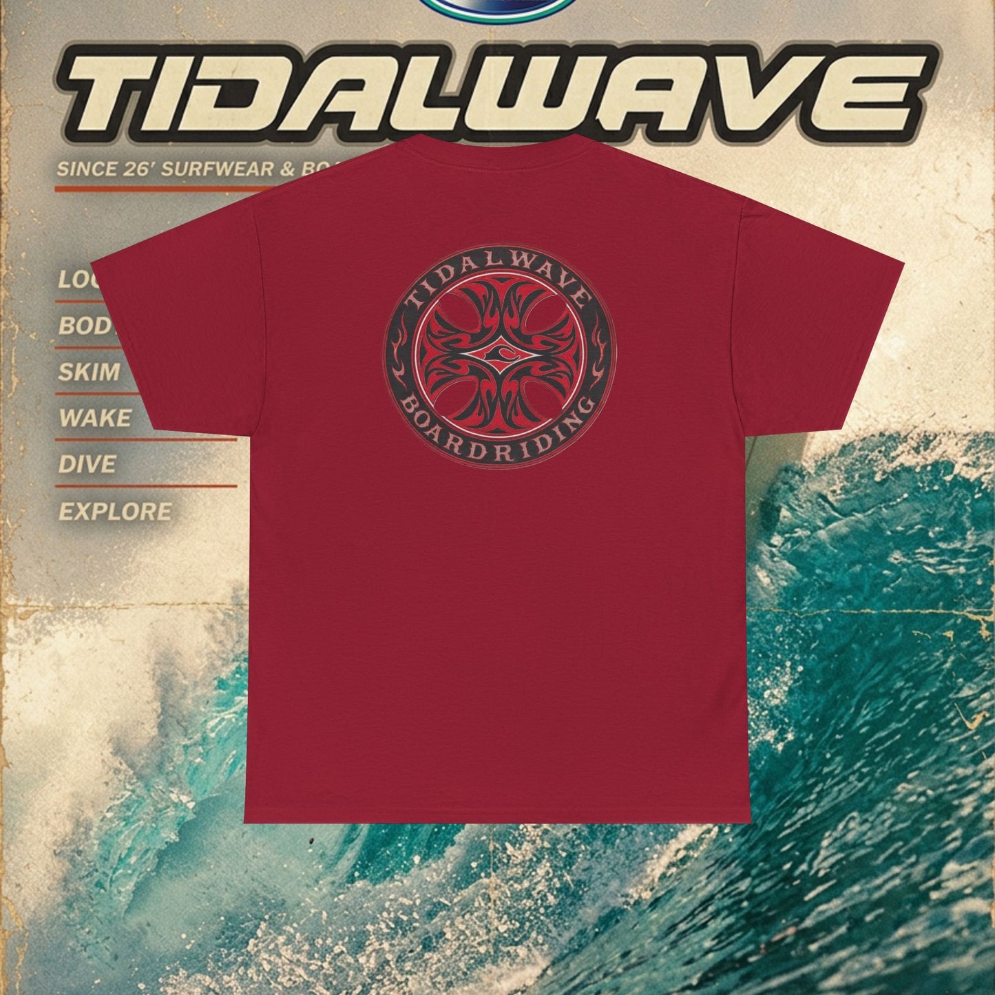 Tidal 'Boardriding skate' - Tee
