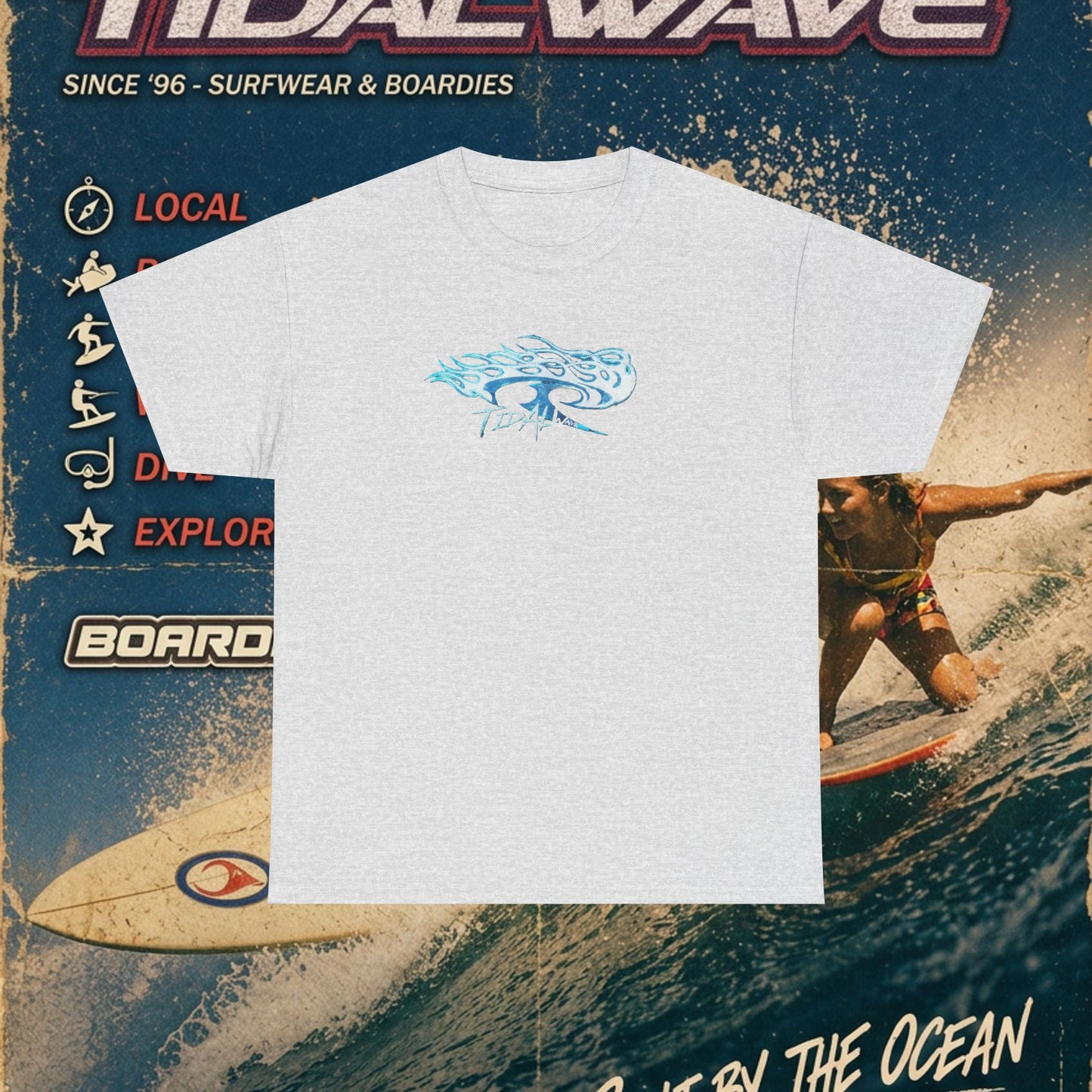 Tidal 'Blue Flame' - Tee