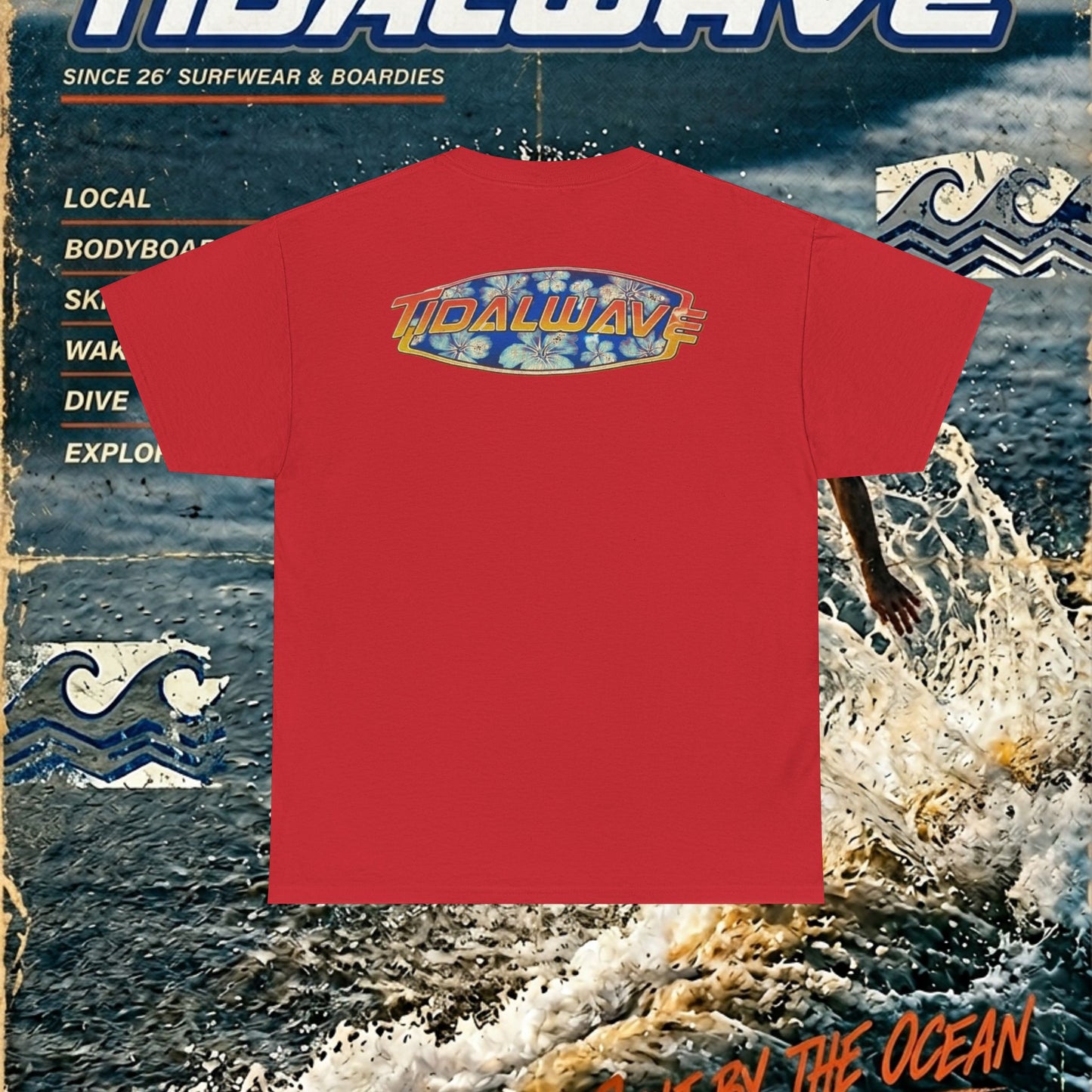 TidalWave '90's Lettering' - Tee