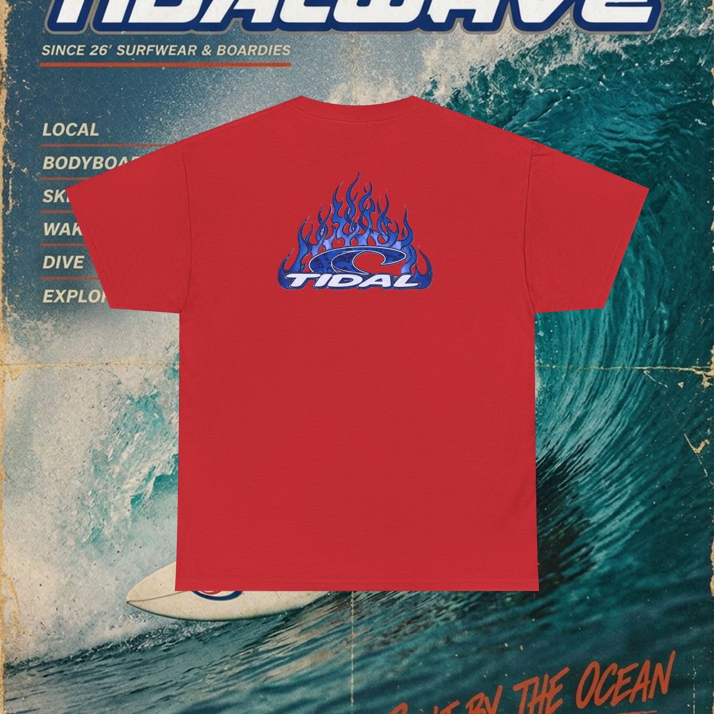 TD 'Flamin Blue' - Tee