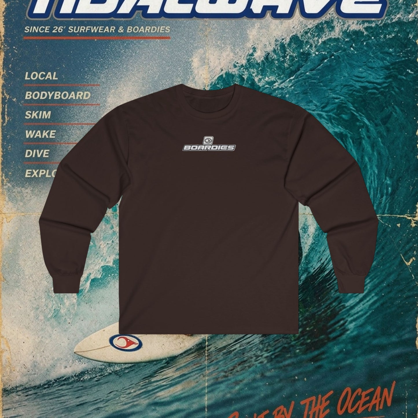 Tidalwave "Plain Boardies" - Longsleeve