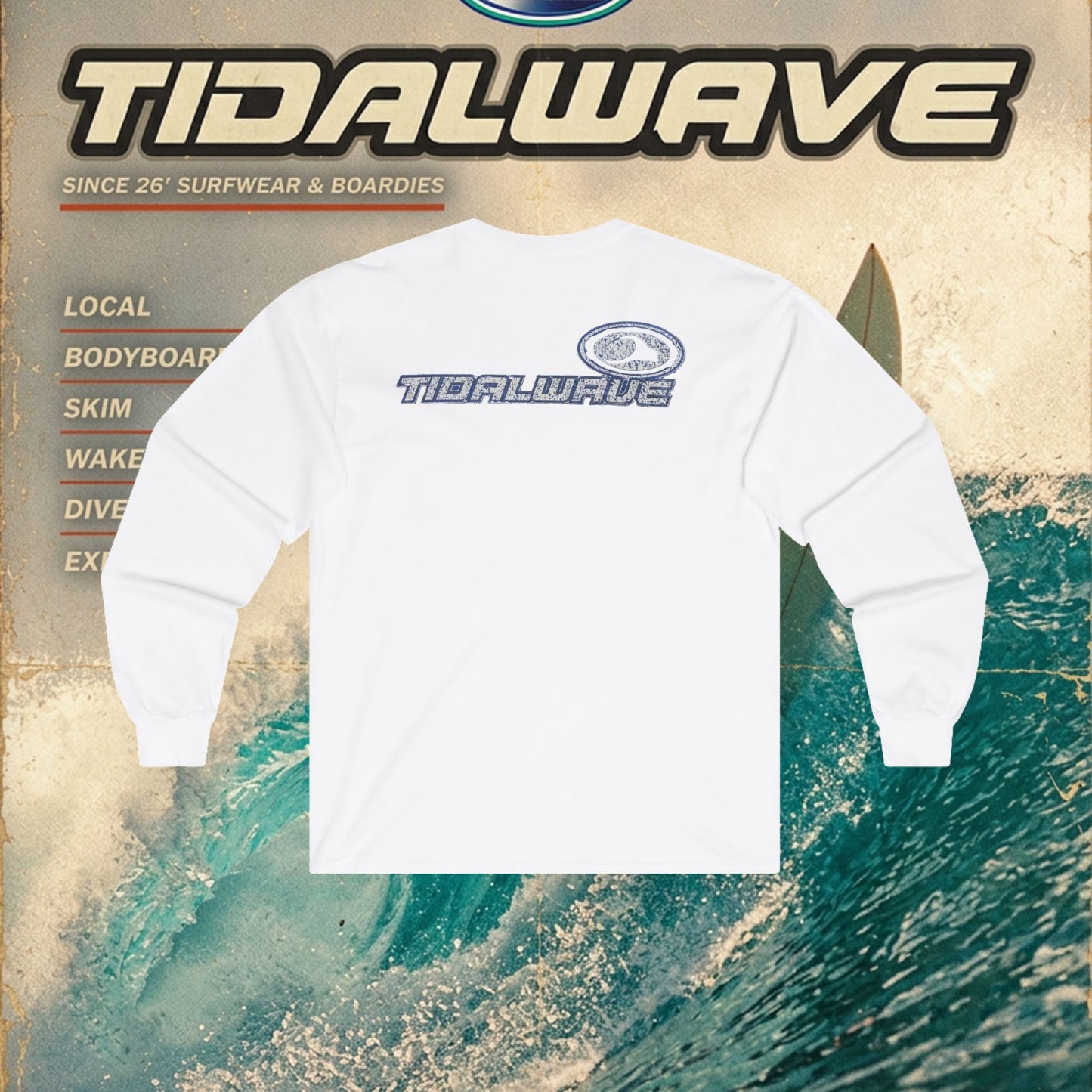 Tidalwave 'Faded Graphics' - longsleeve