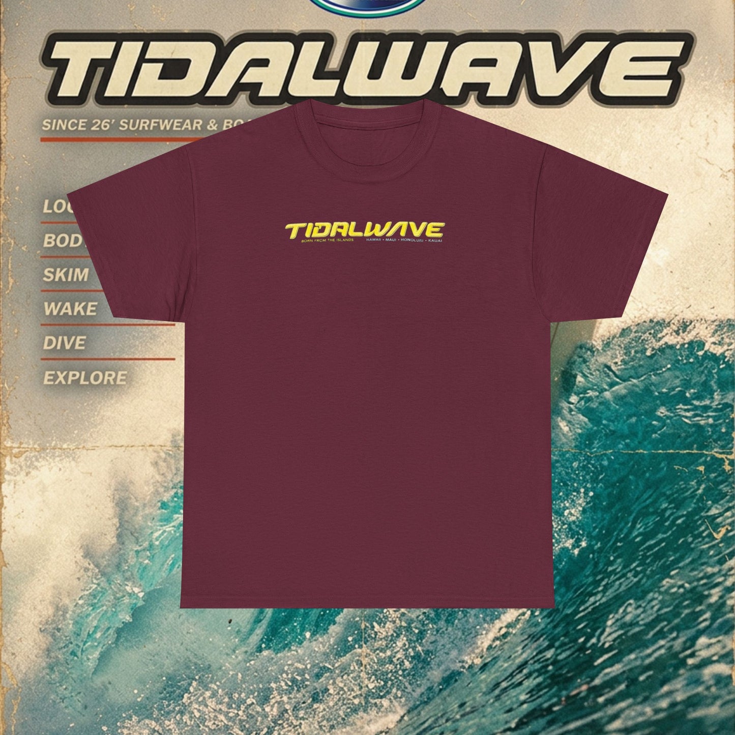 Tidalwave 'Made In The Islands' - Tee