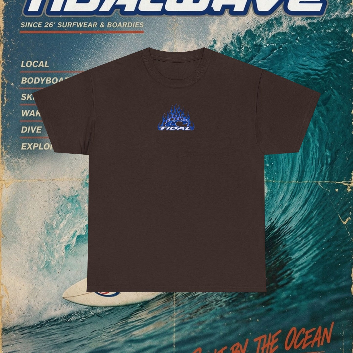 TD 'Flamin Blue' - Tee