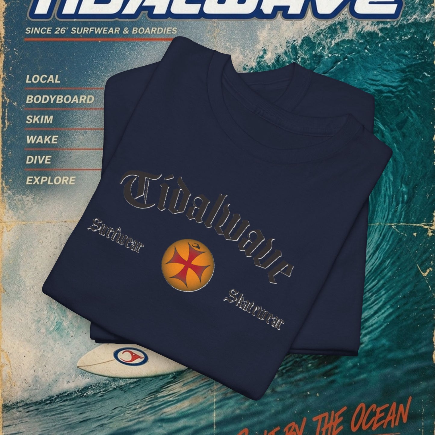 Tidalwave 'Surf N Skate' - Tee