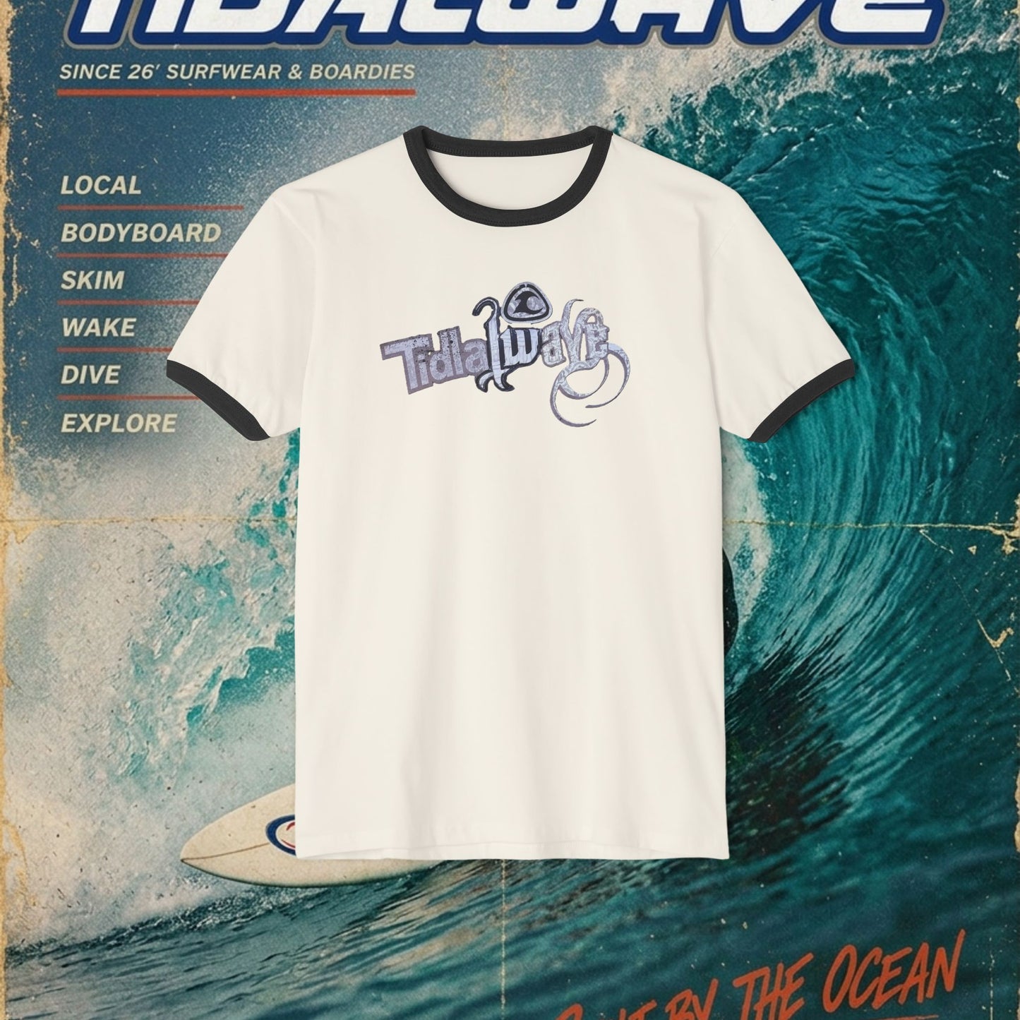 Tidal 'Faded' Ringer - Tee