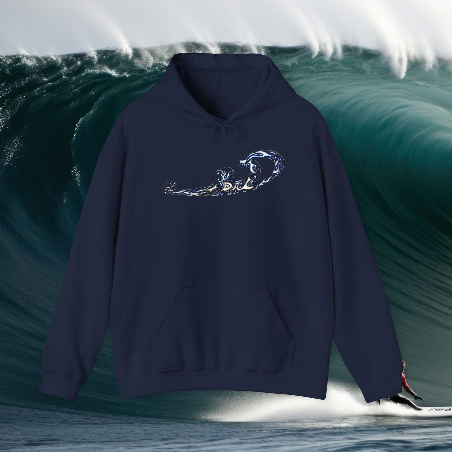 TDS "flames" - Pullover hoodie
