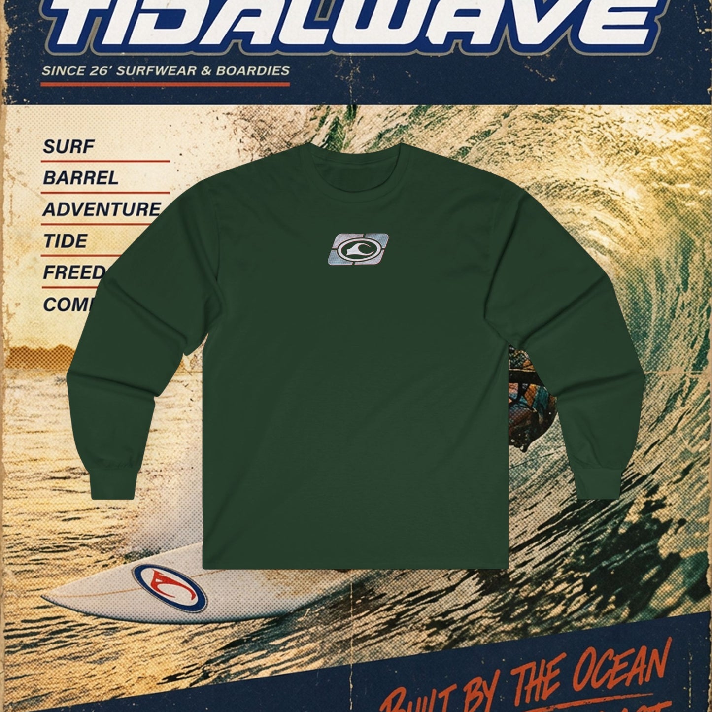 Tidalwave "Split Quarters" - Tee