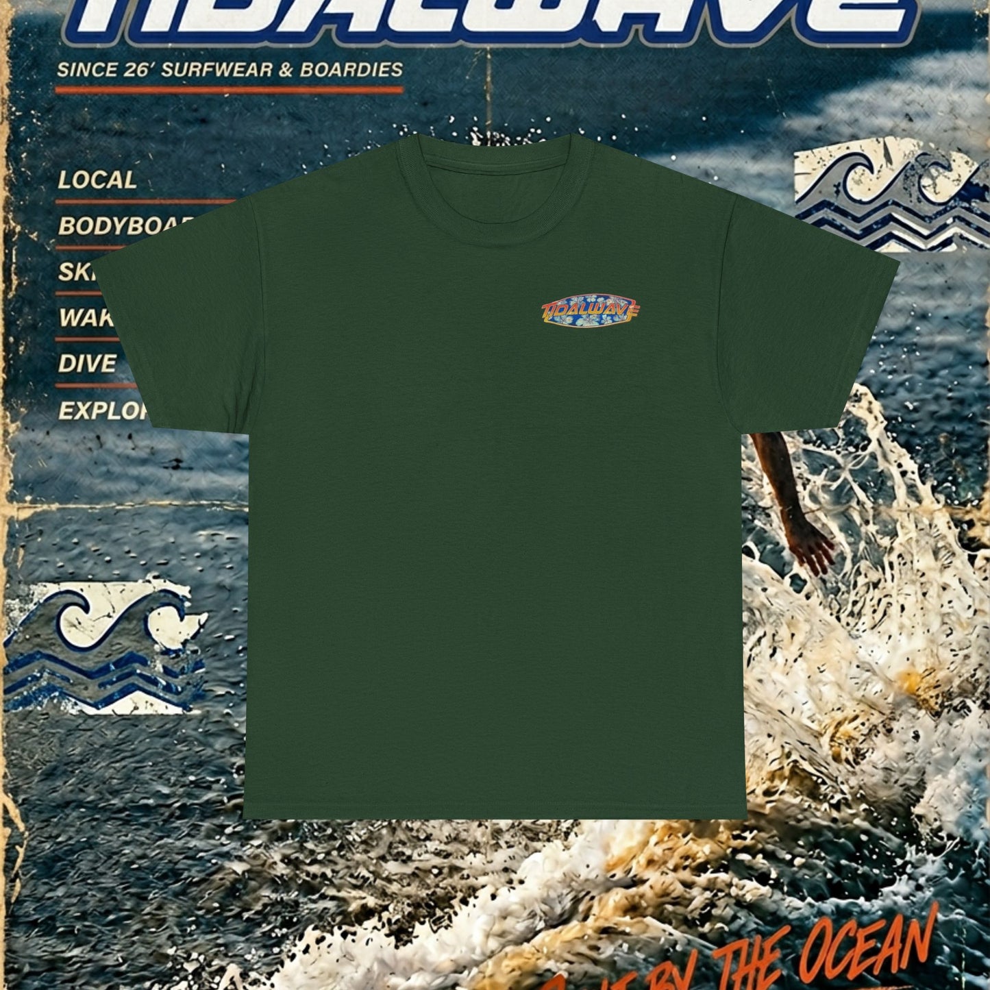 TidalWave '90's Lettering' - Tee