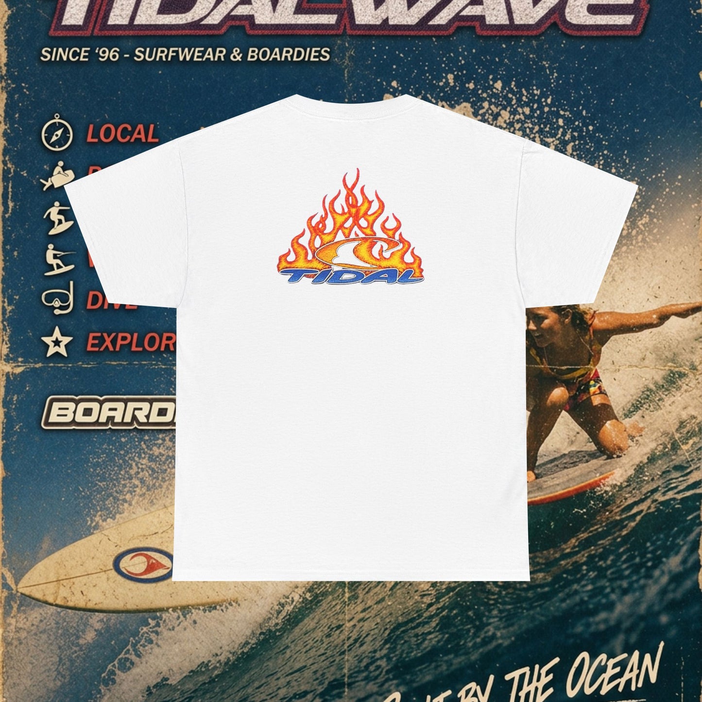 Tidal 'Flames' - Tee