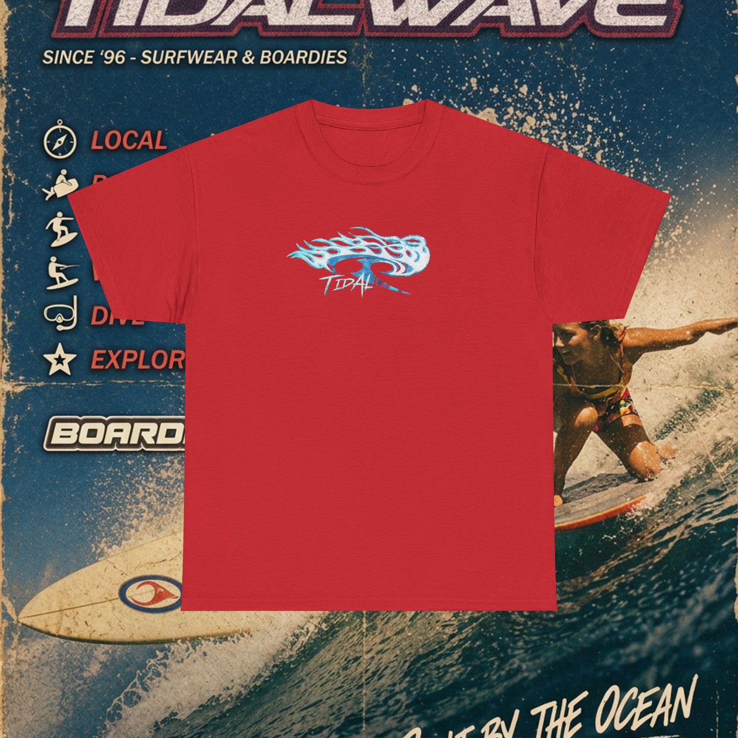 Tidal 'Blue Flame' - Tee