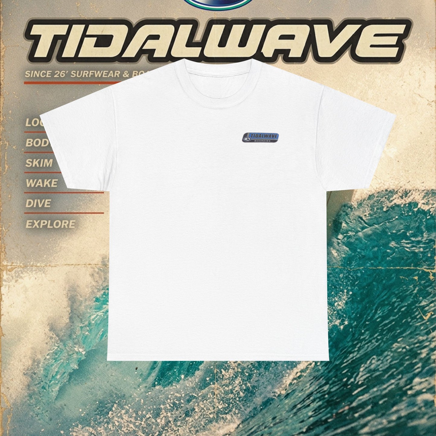 Tidalwave "Boardriders' Logo - Tee
