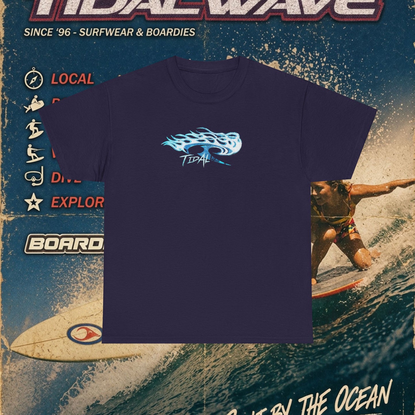 Tidal 'Blue Flame' - Tee
