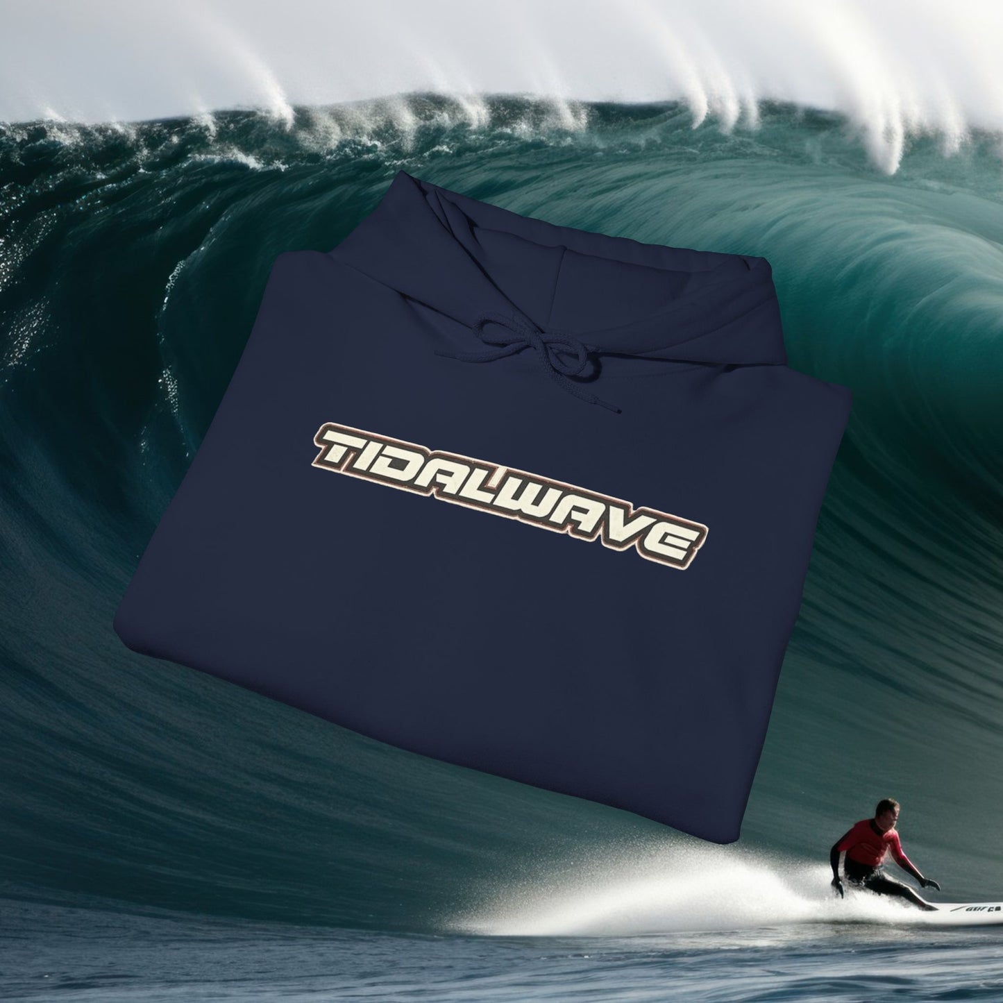 'TIDALWAVE' Bar logo - Hoodie