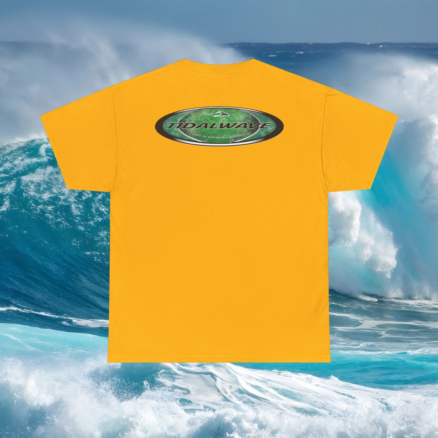 Green Oval 'Tidalwayzz' Logo - Tee