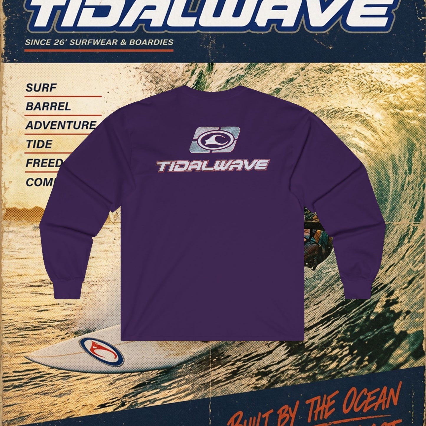 Tidalwave "Split Quarters" - Tee