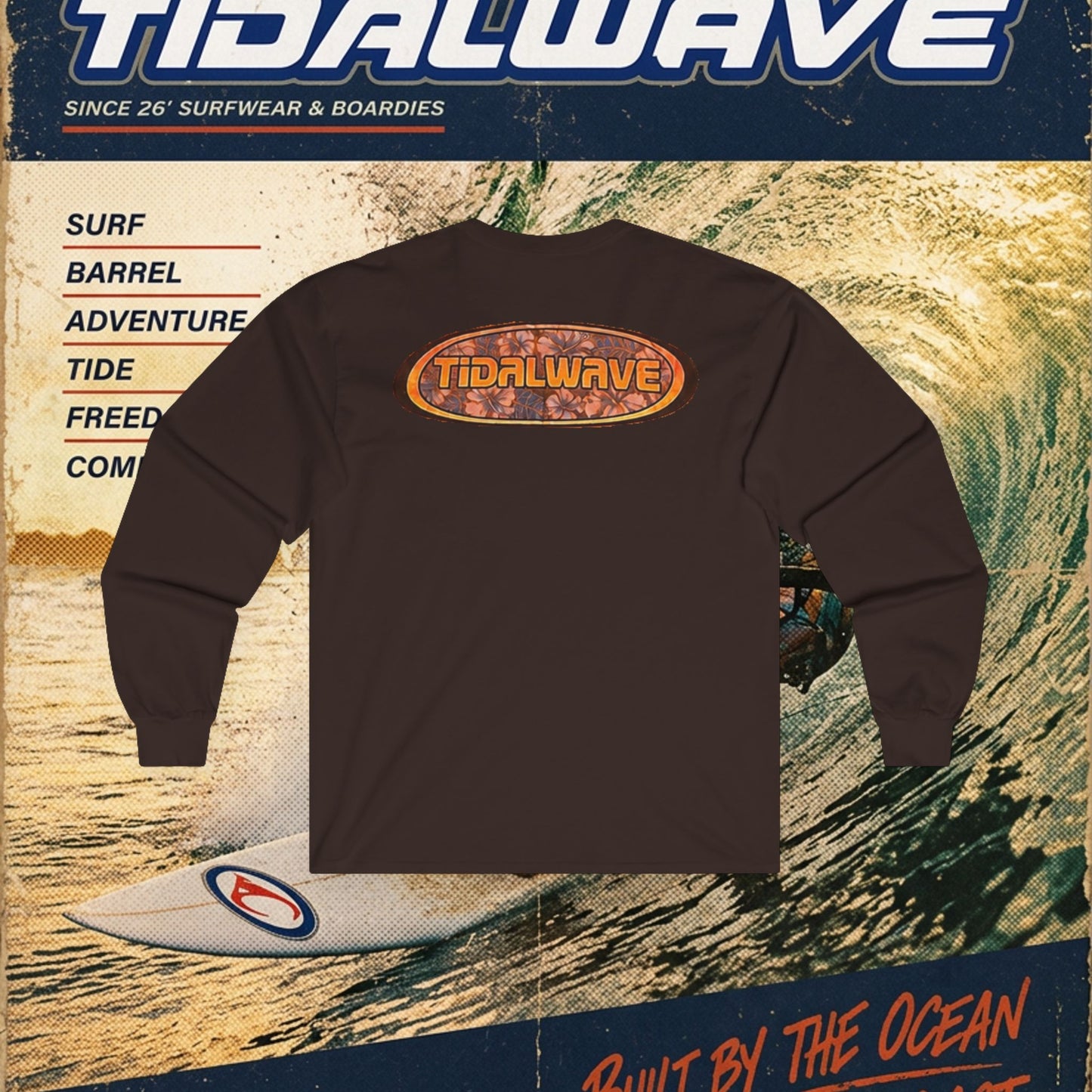 Tidalwave 'Retro 90's' - Longsleeve