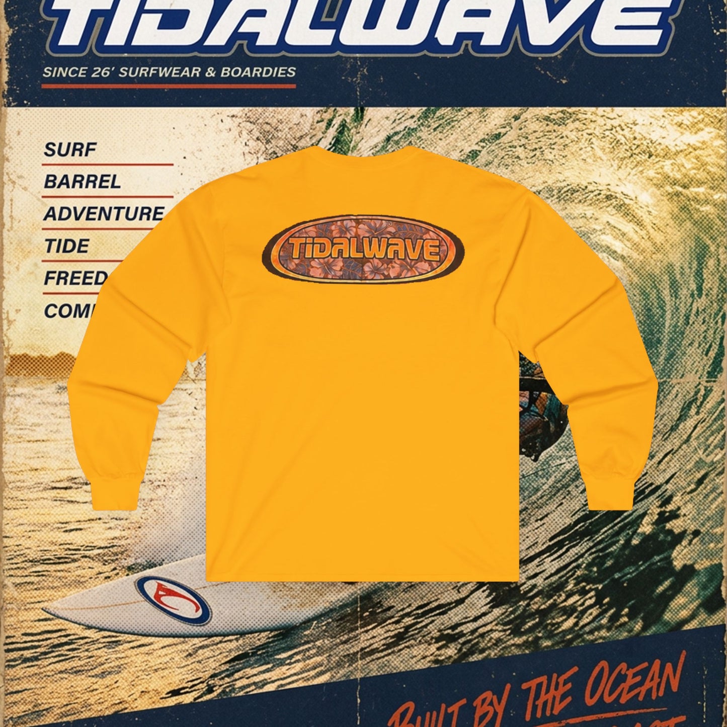 Tidalwave 'Retro 90's' - Longsleeve