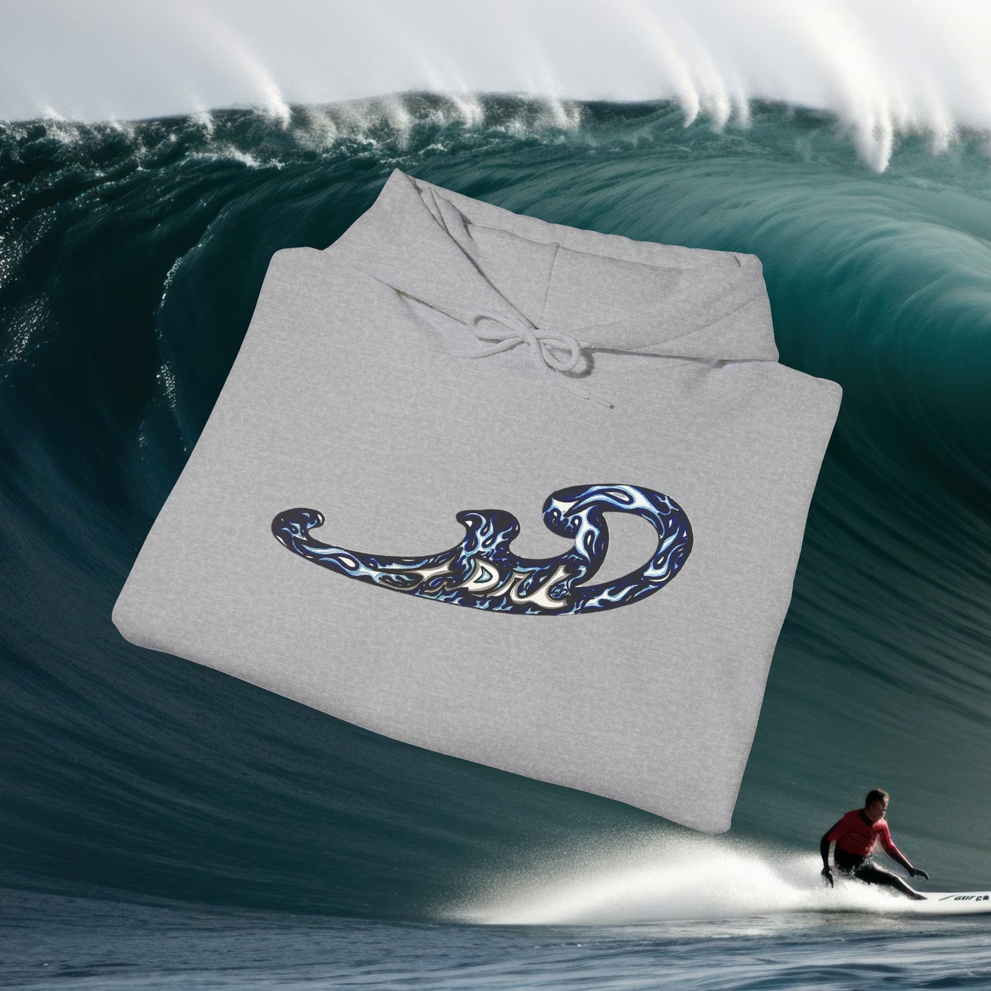 TDS "flames" - Pullover hoodie