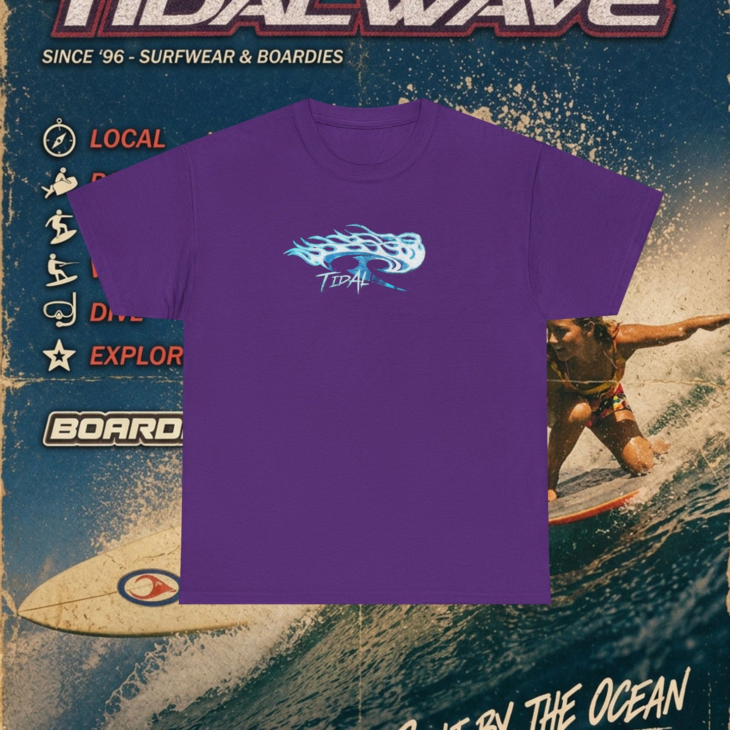 Tidal 'Blue Flame' - Tee