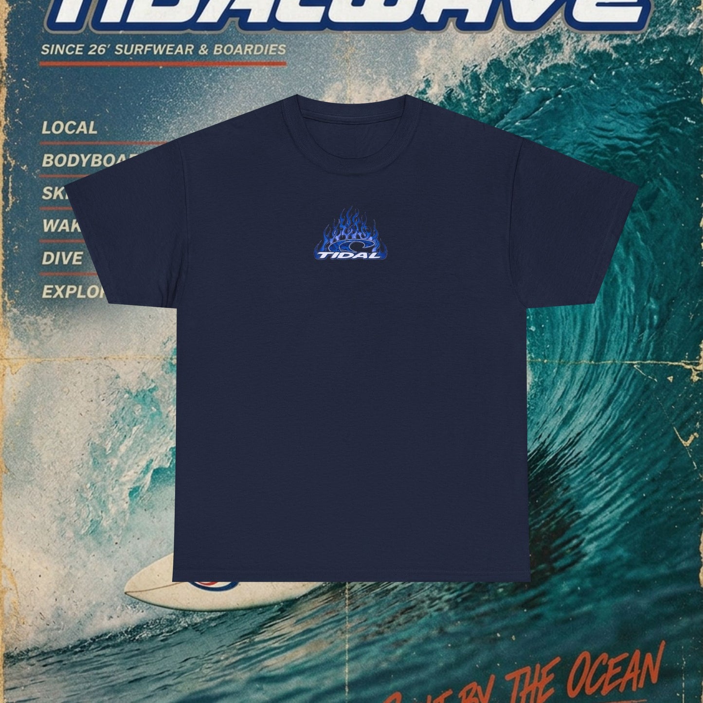 TD 'Flamin Blue' - Tee