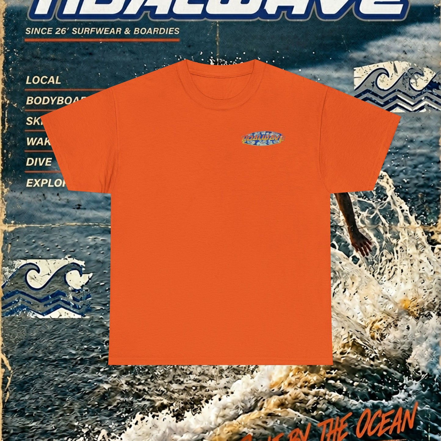 TidalWave '90's Lettering' - Tee
