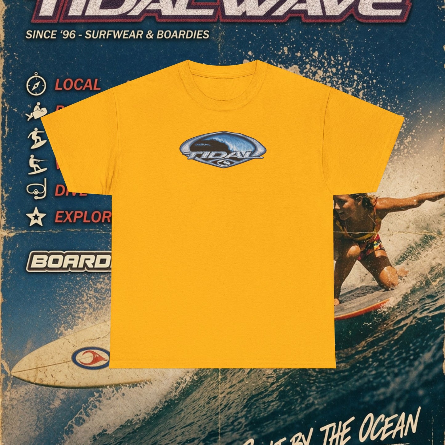 Tidal "Metalic Ocean" Core - Tee