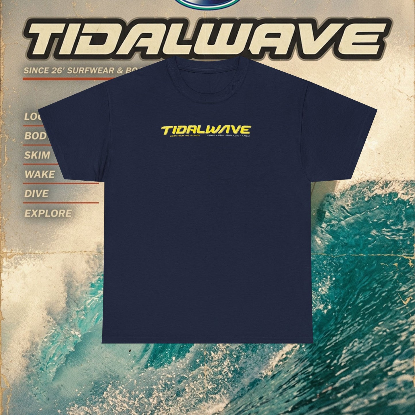 Tidalwave 'Made In The Islands' - Tee