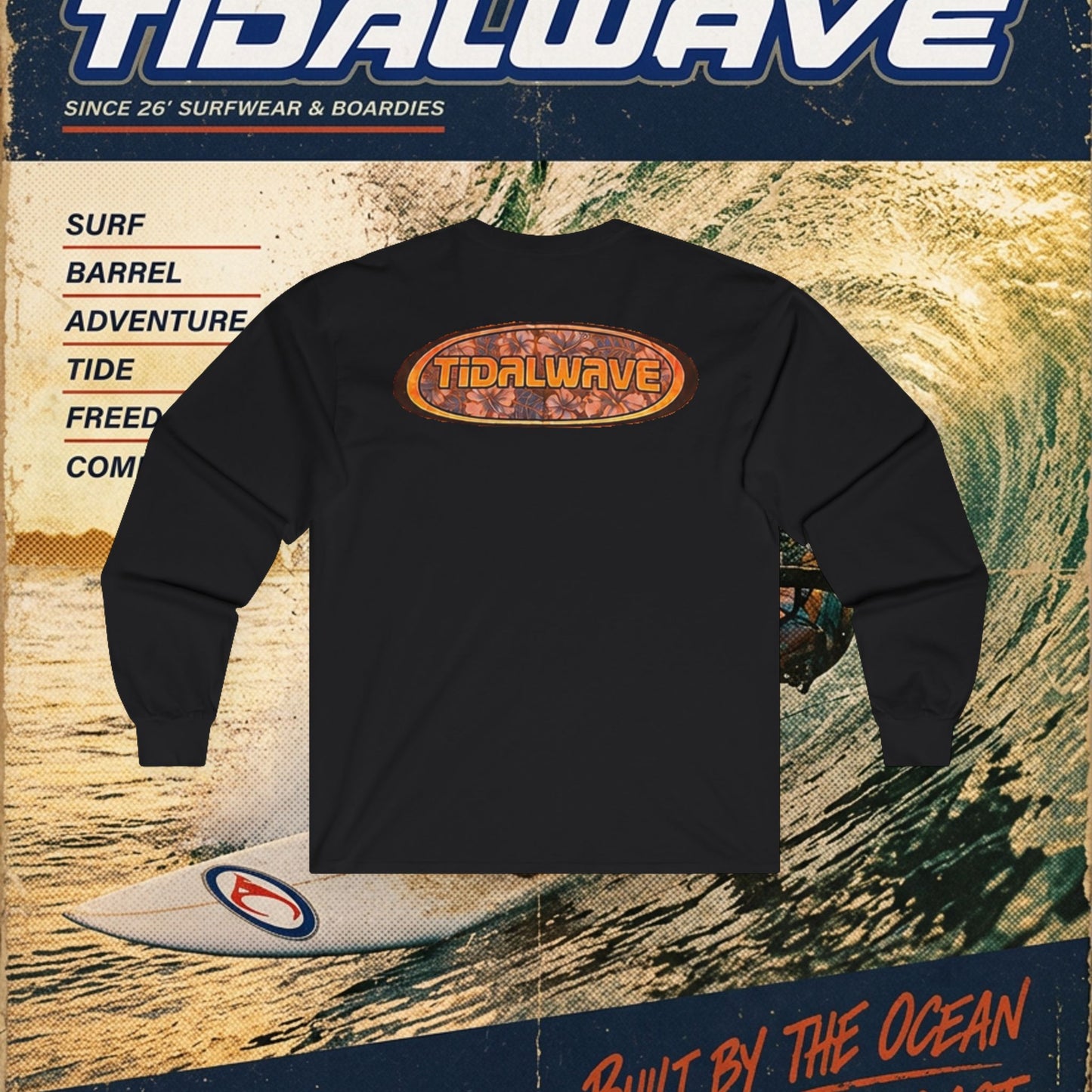 Tidalwave 'Retro 90's' - Longsleeve