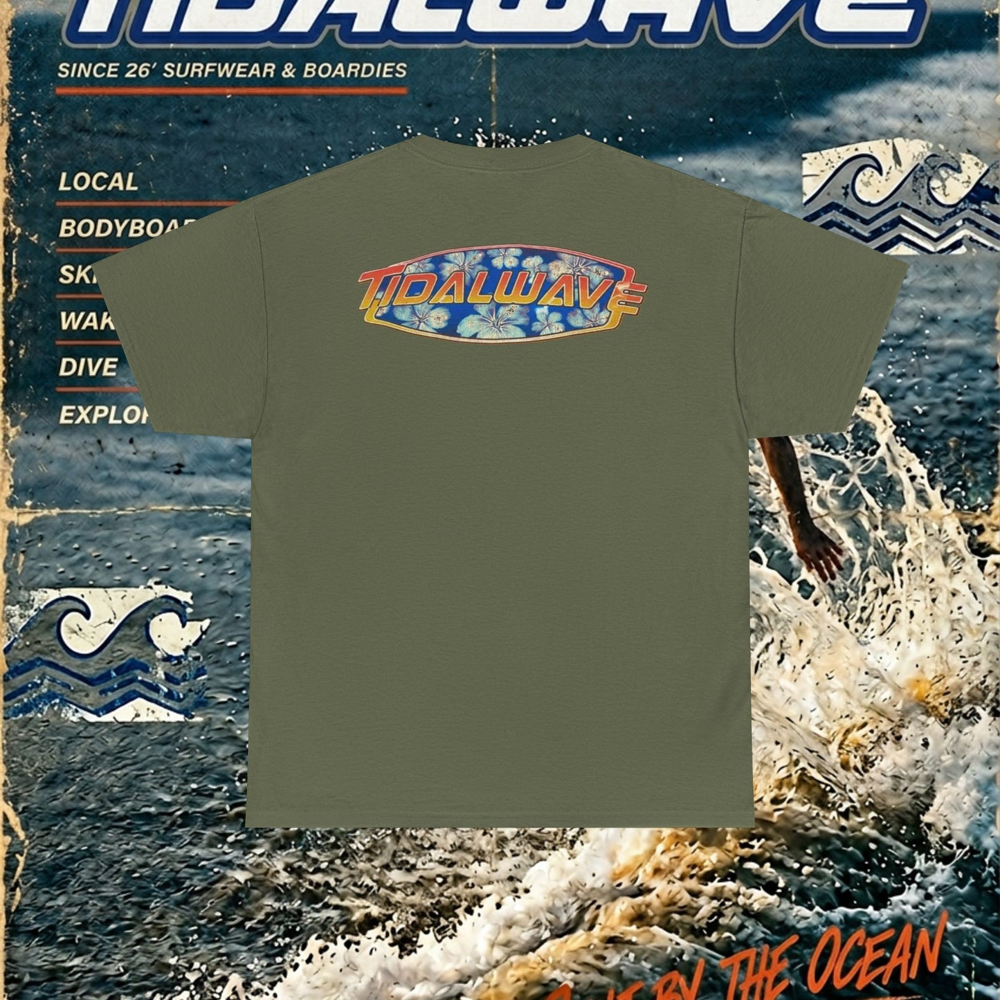 TidalWave '90's Lettering' - Tee