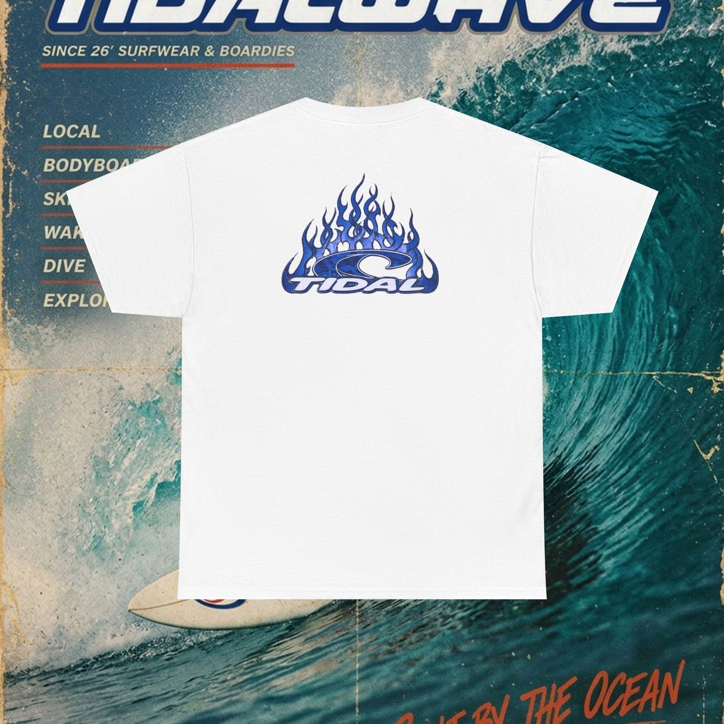 TD 'Flamin Blue' - Tee