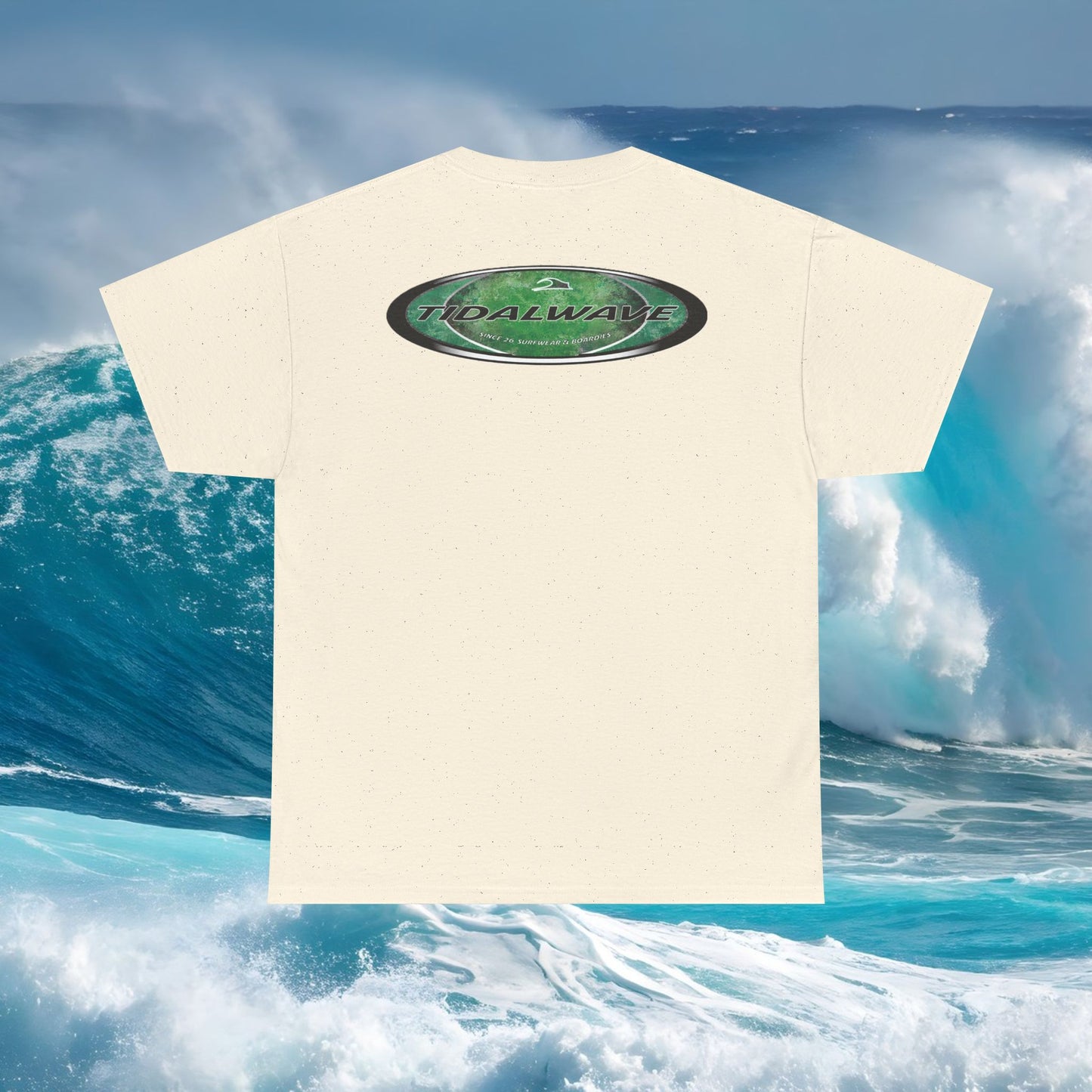 Green Oval 'Tidalwayzz' Logo - Tee