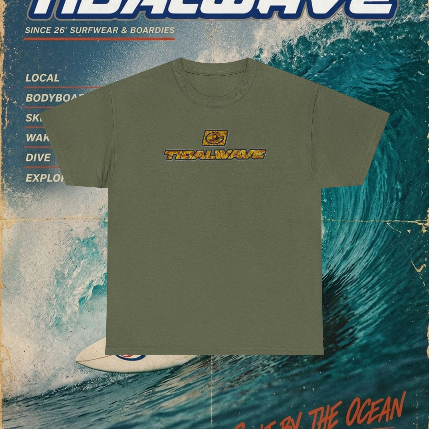 T-Shirt — Retro 'Treasure' Logo Graphic Tee
