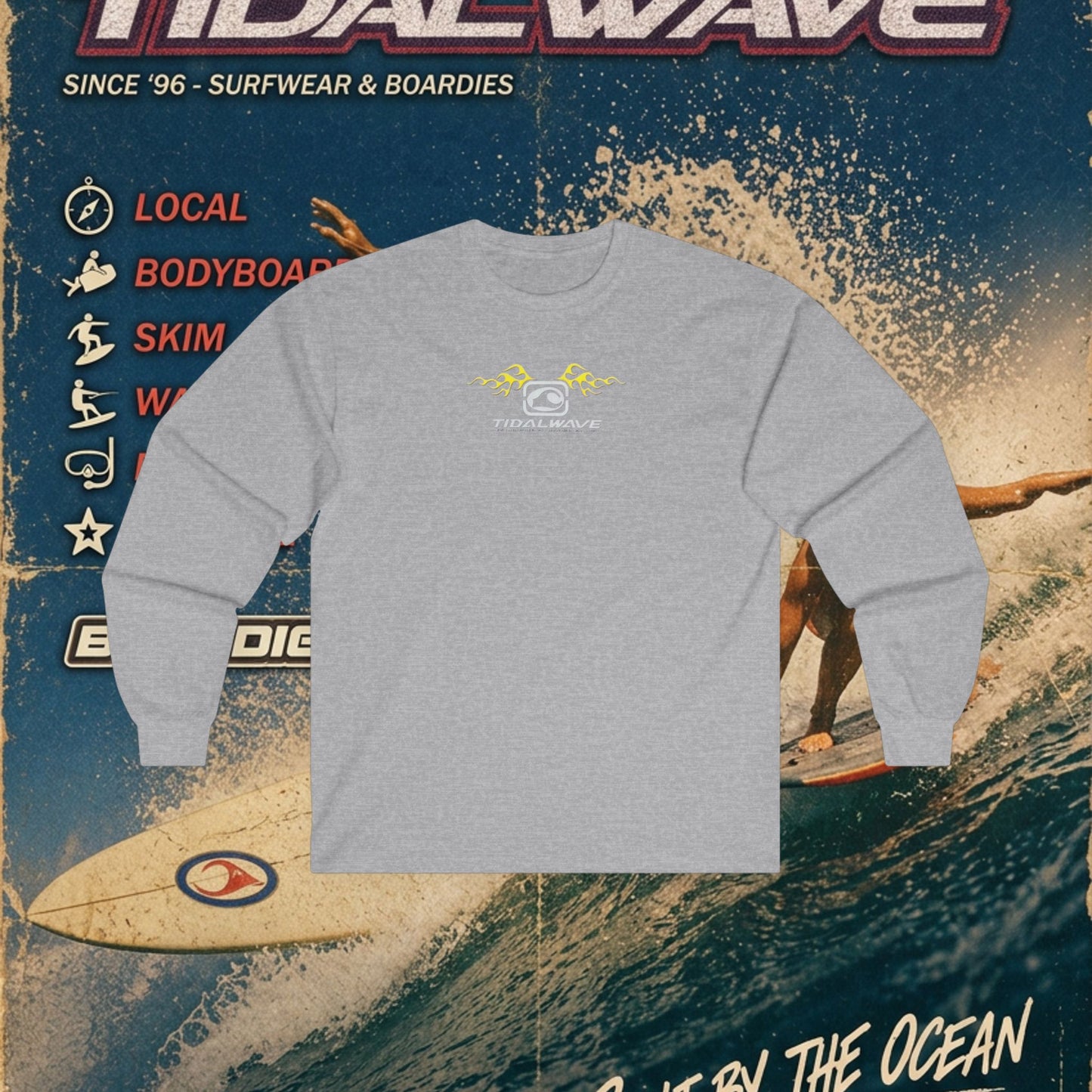 TD "flame Logo" - Longsleeve