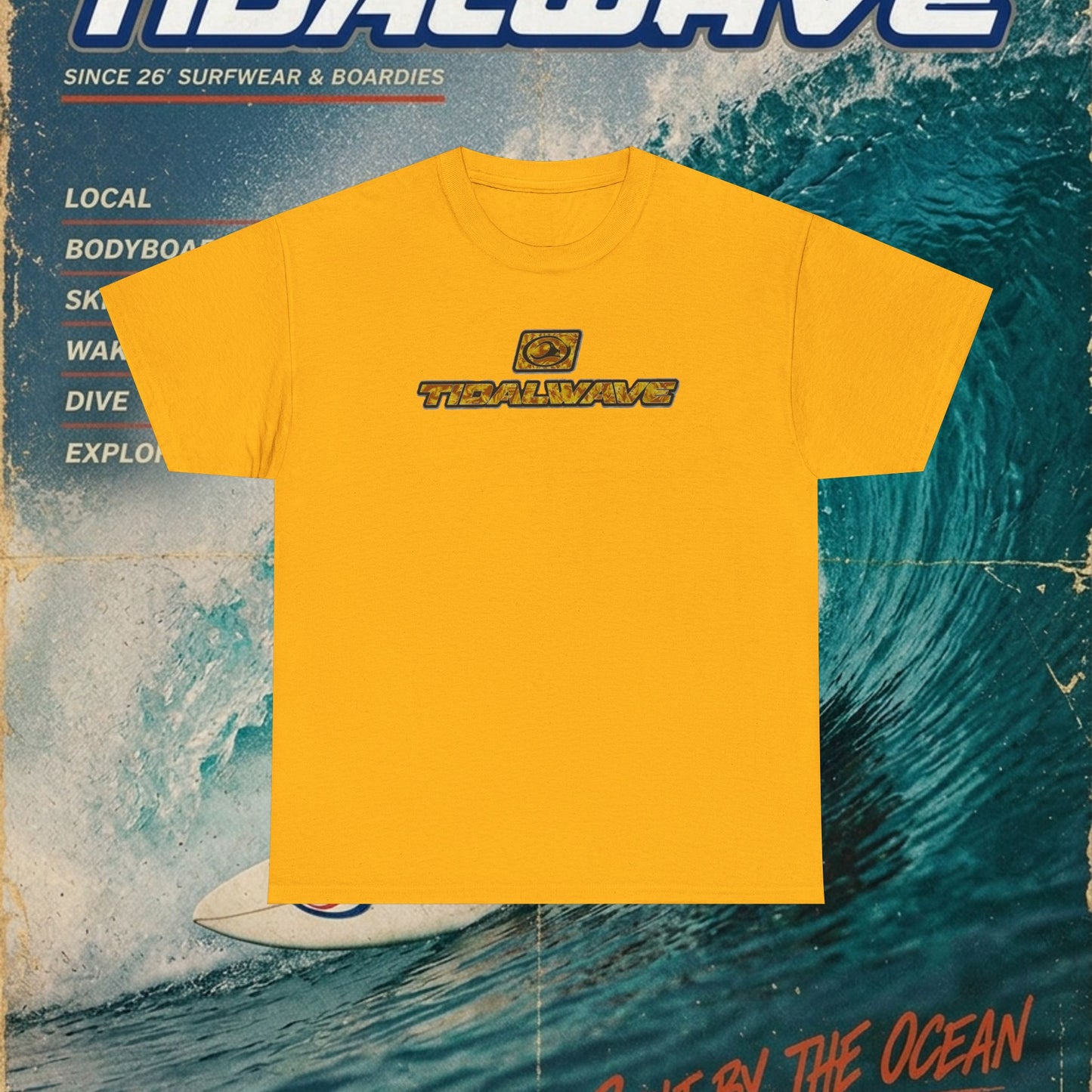 T-Shirt — Retro 'Treasure' Logo Graphic Tee