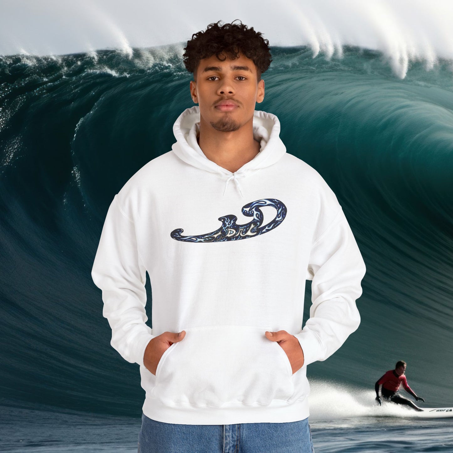 TDS "flames" - Pullover hoodie