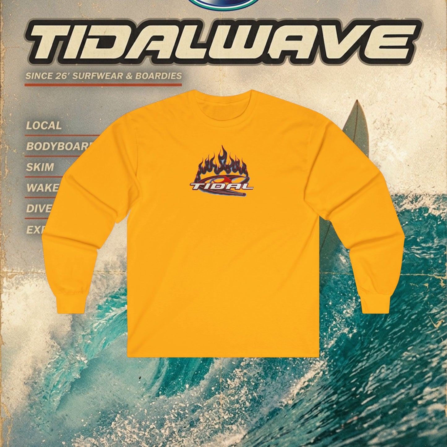 TidalWave "Burning Passion" - Longsleeve