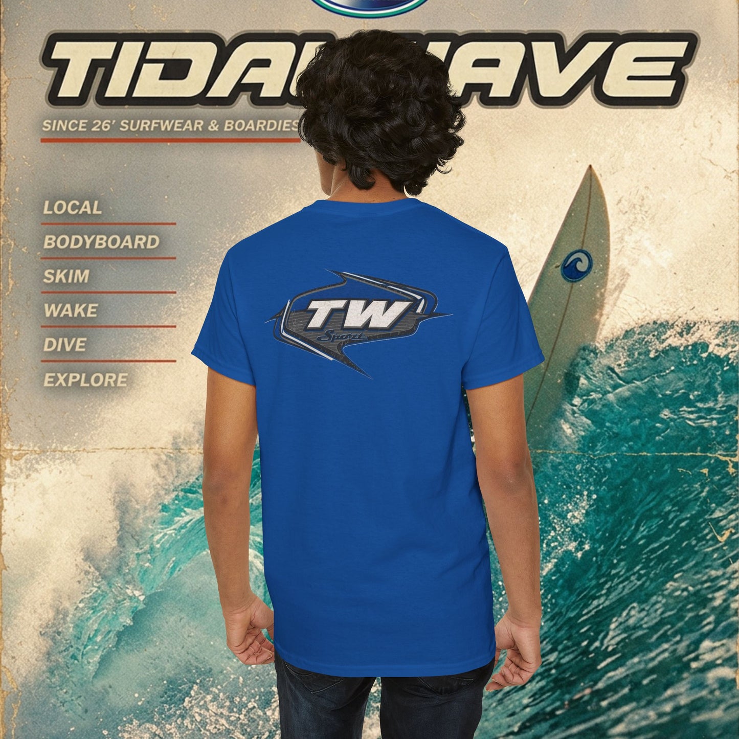 Tidalwave 'TW Sport' Logo Tee