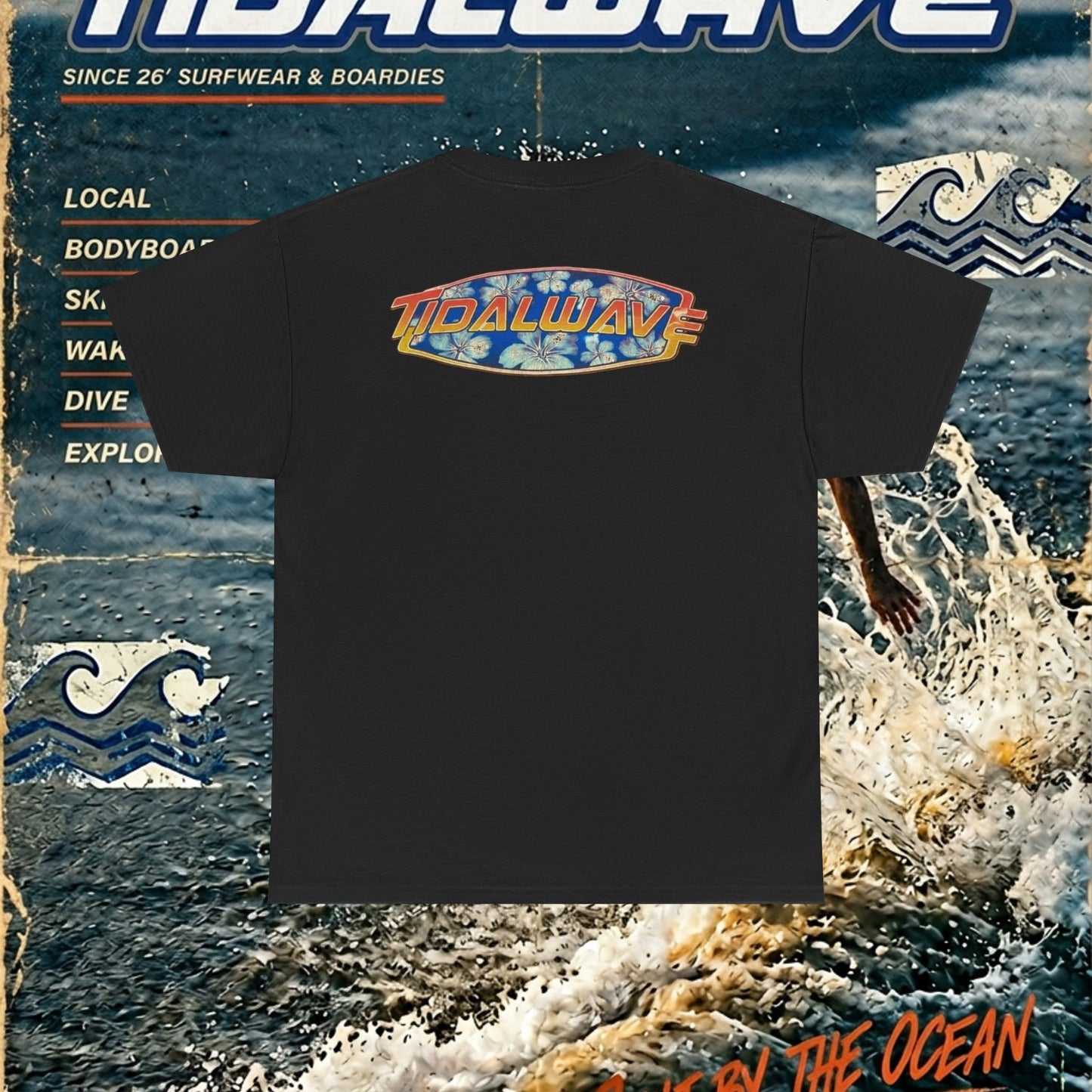 TidalWave '90's Lettering' - Tee
