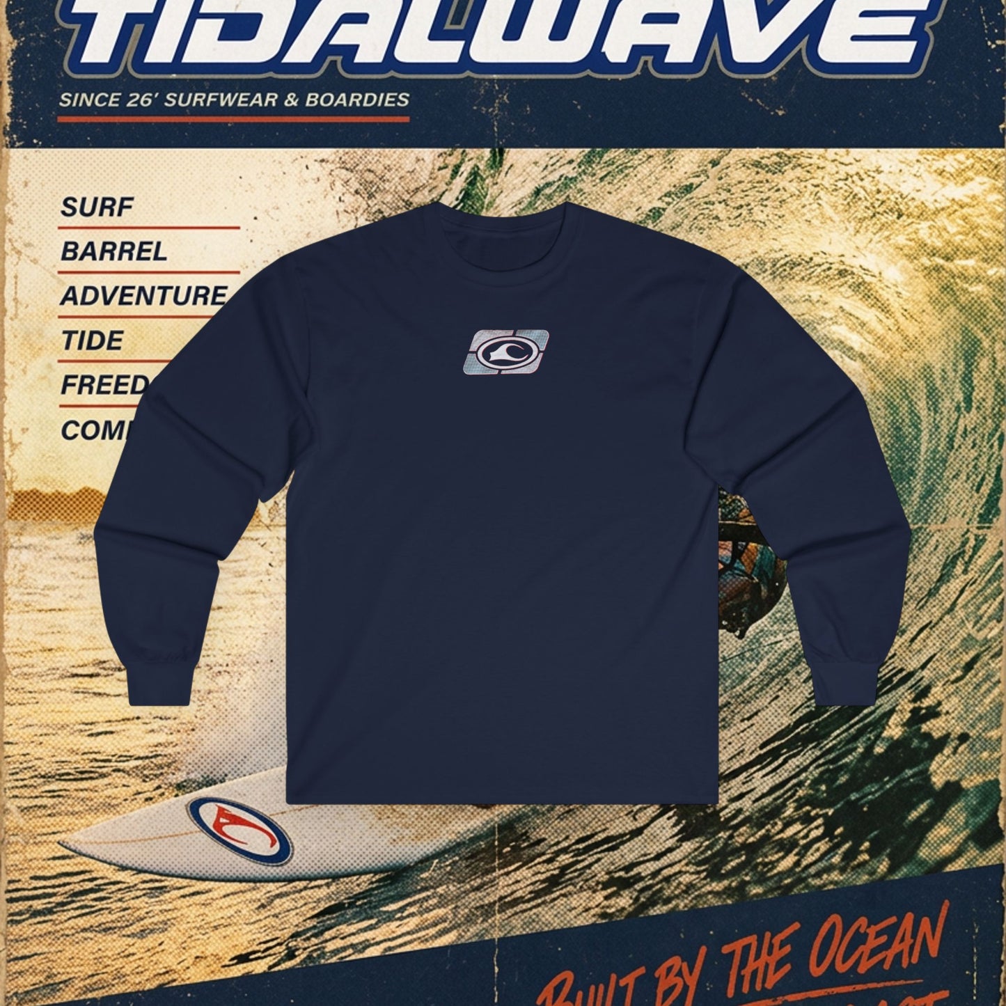 Tidalwave "Split Quarters" - Tee