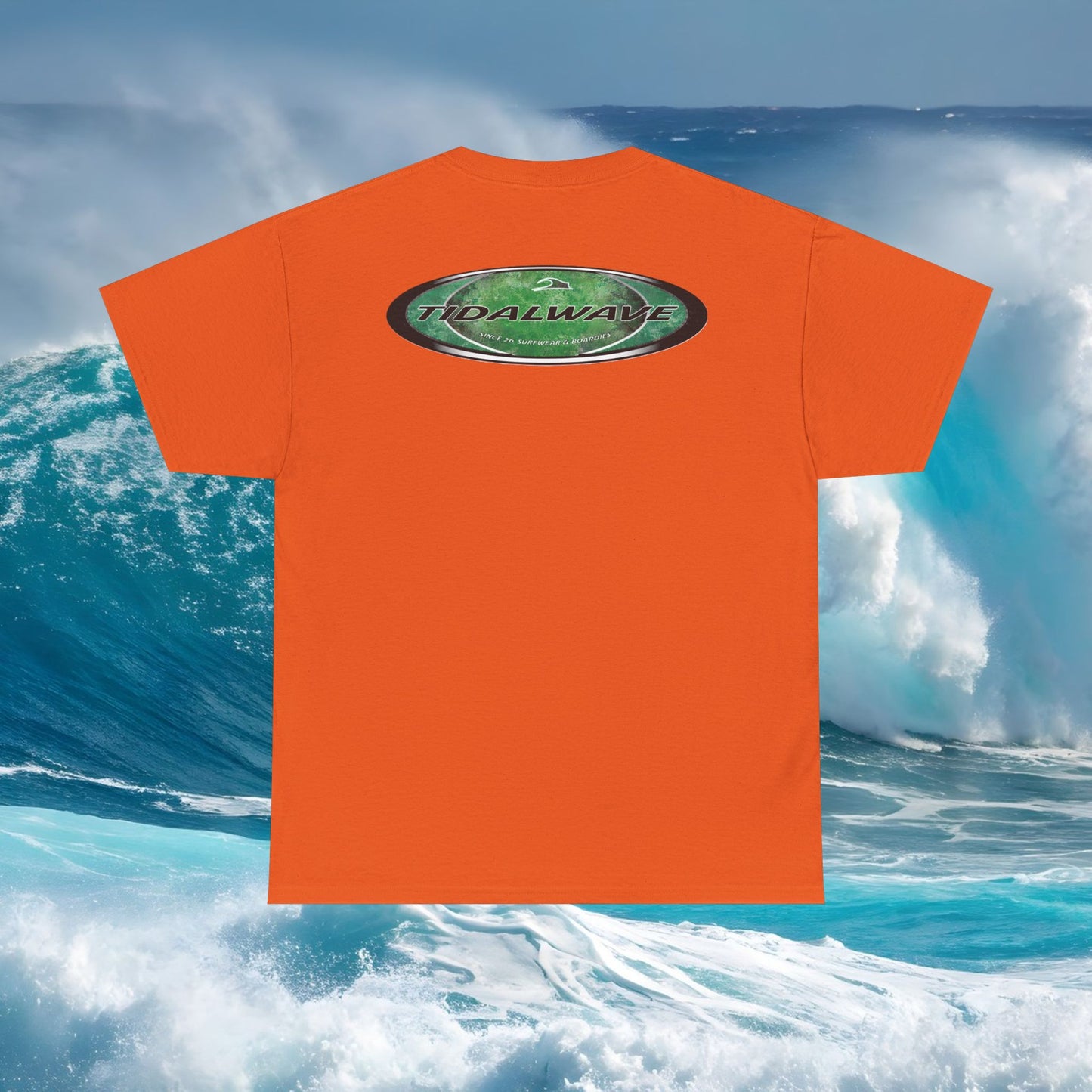 Green Oval 'Tidalwayzz' Logo - Tee