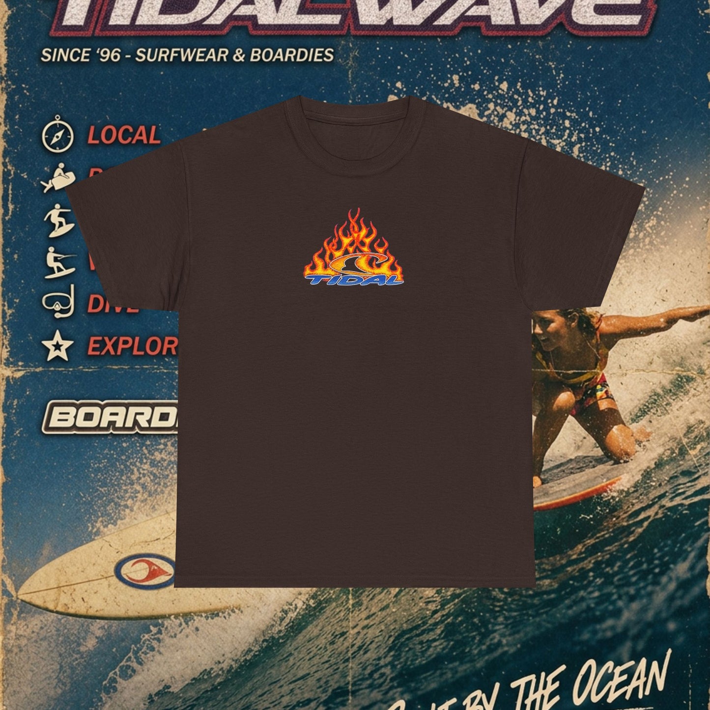 Tidal 'Flames' - Tee