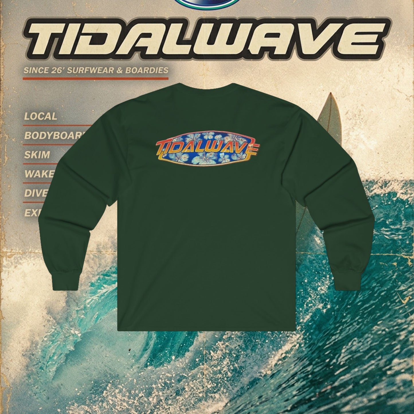 TidalWave '90's Lettering' - Tee