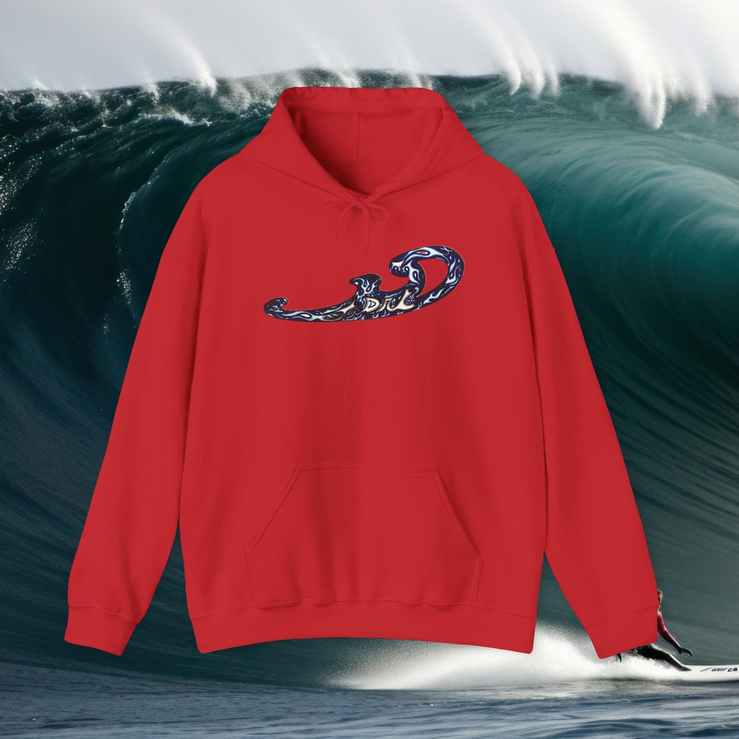 TDS "flames" - Pullover hoodie