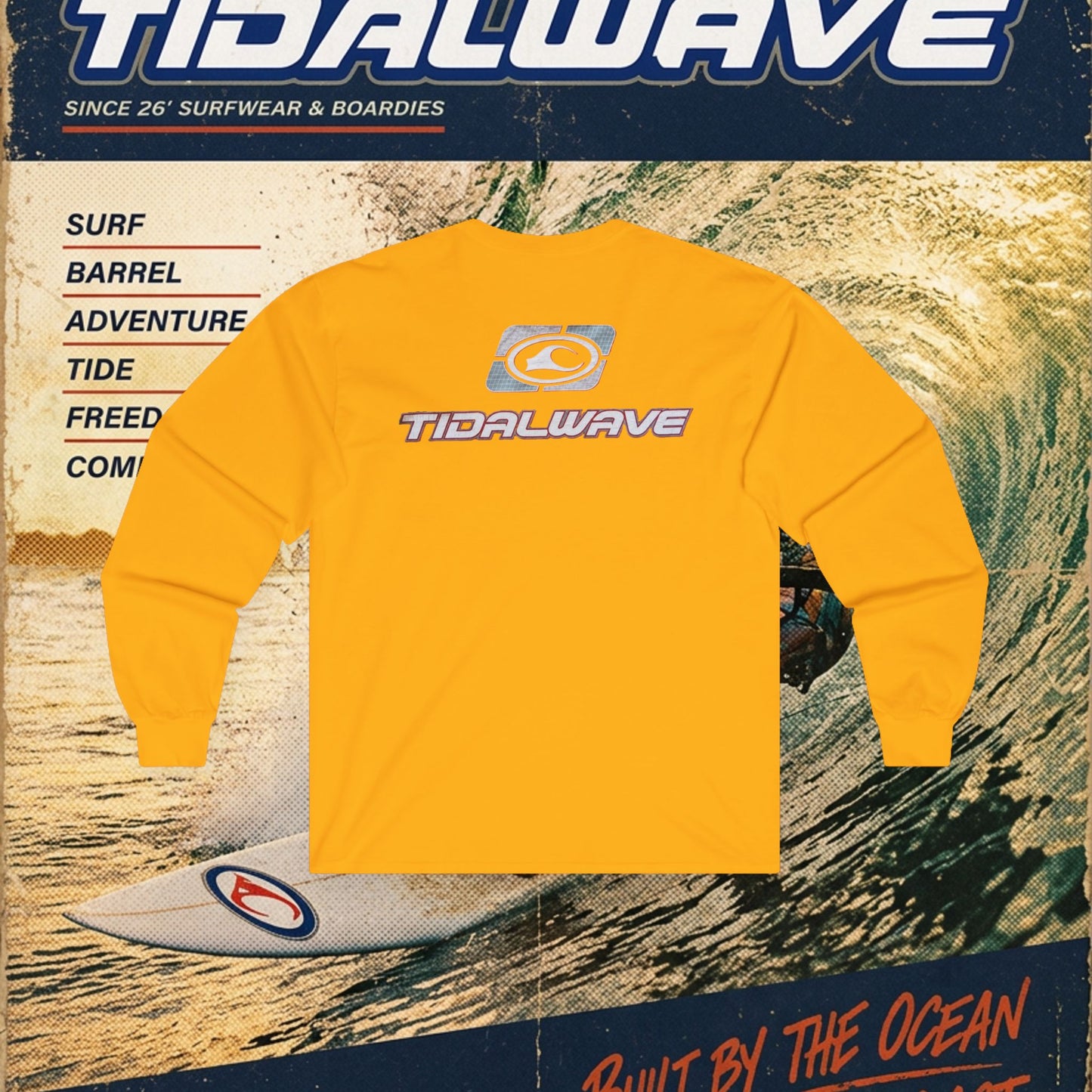 Tidalwave "Split Quarters" - Tee