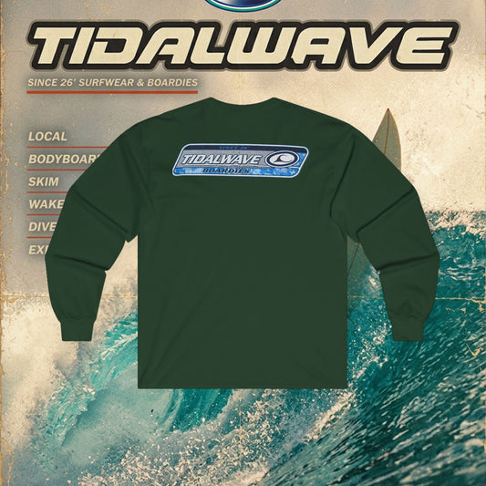 Tidalwave 'White Flower' Logo - Tee