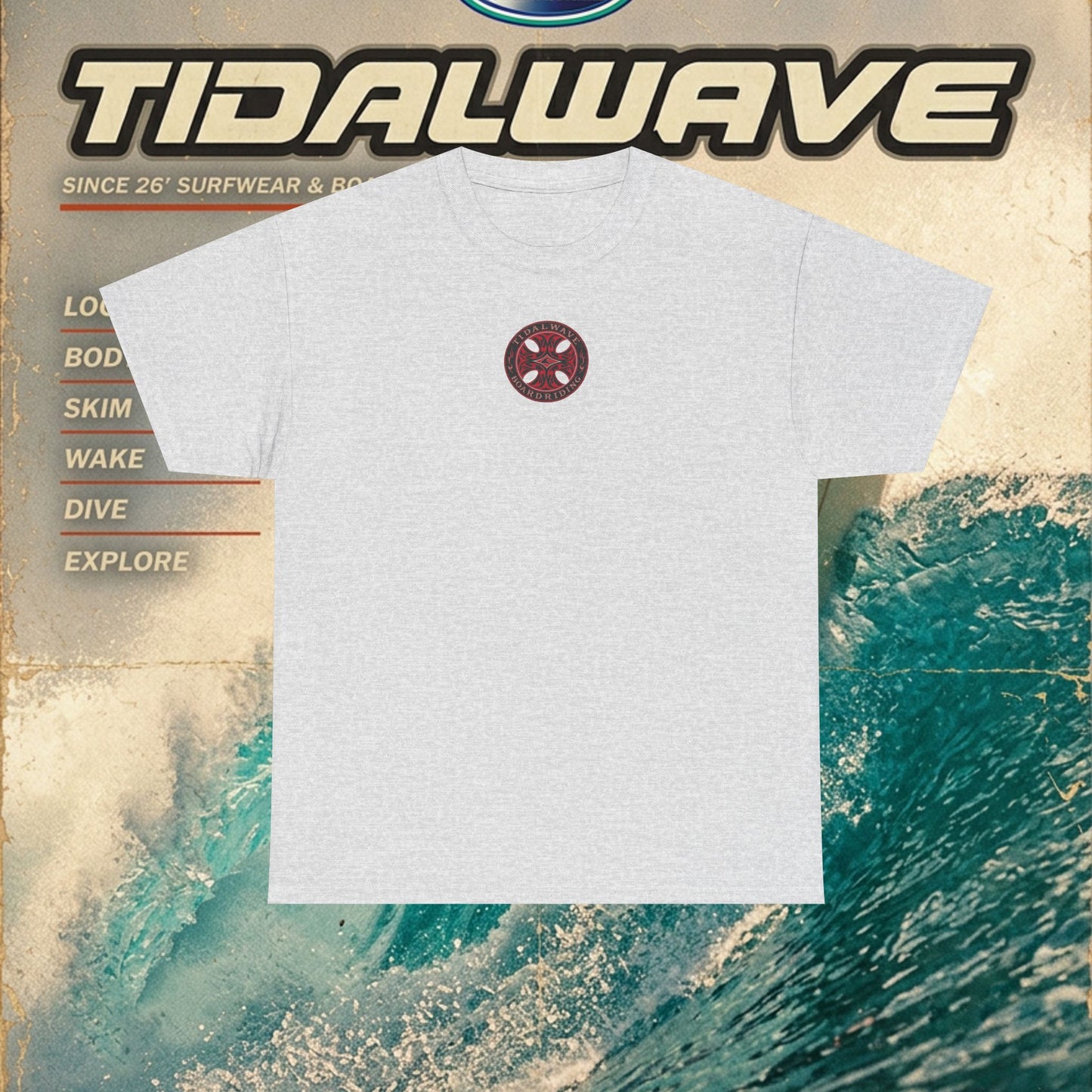 Tidal 'Boardriding skate' - Tee