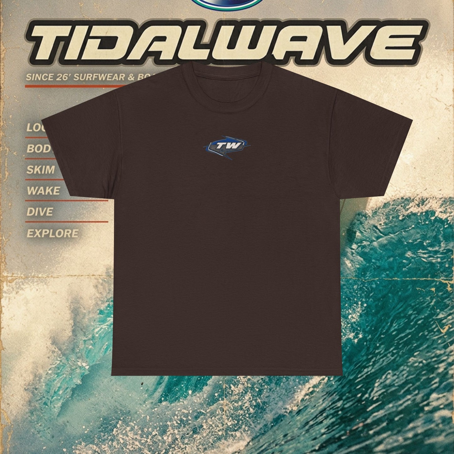 Tidalwave 'TW Sport' Logo Tee