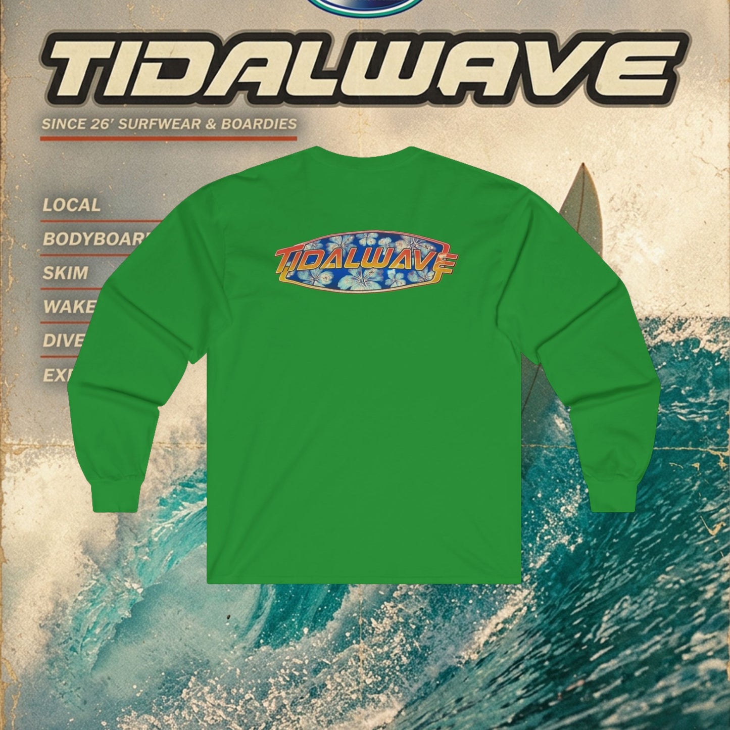 TidalWave '90's Lettering' - Tee