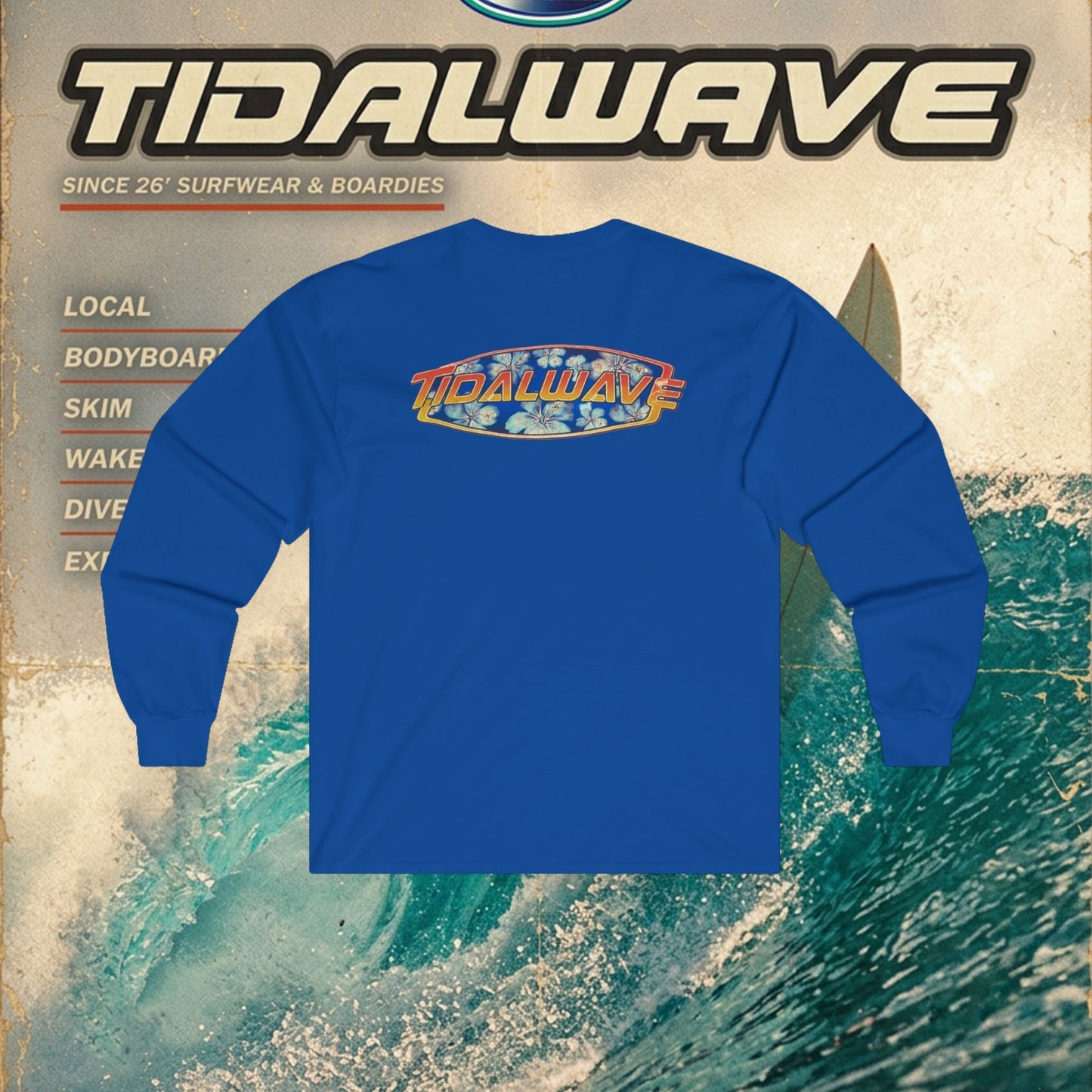 TidalWave '90's Lettering' - Tee